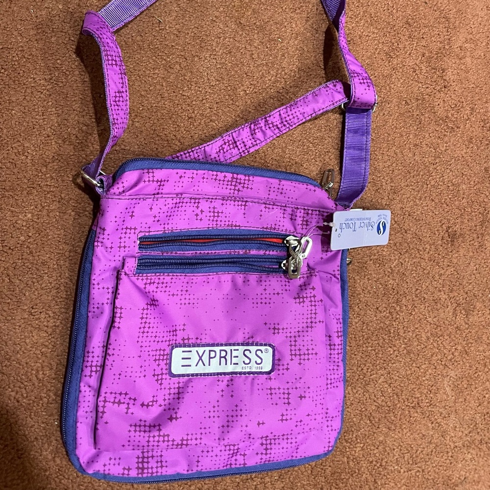Purple crossbody